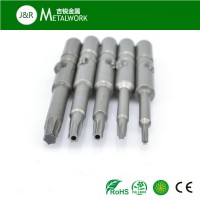 T2 T3 T4 T5 S2 steel nickel plated screwdriver torx bits